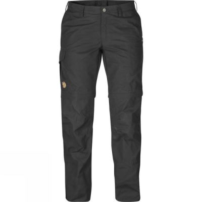 Pantalones Fjallraven Karla Zip-Off Mujer Negras - Chile UBR325694